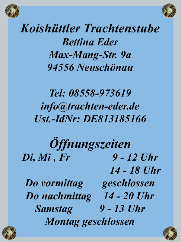 Oeffnungszeiten Oeffnungszeiten