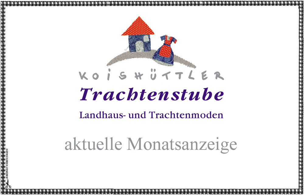 Monatsanzeige